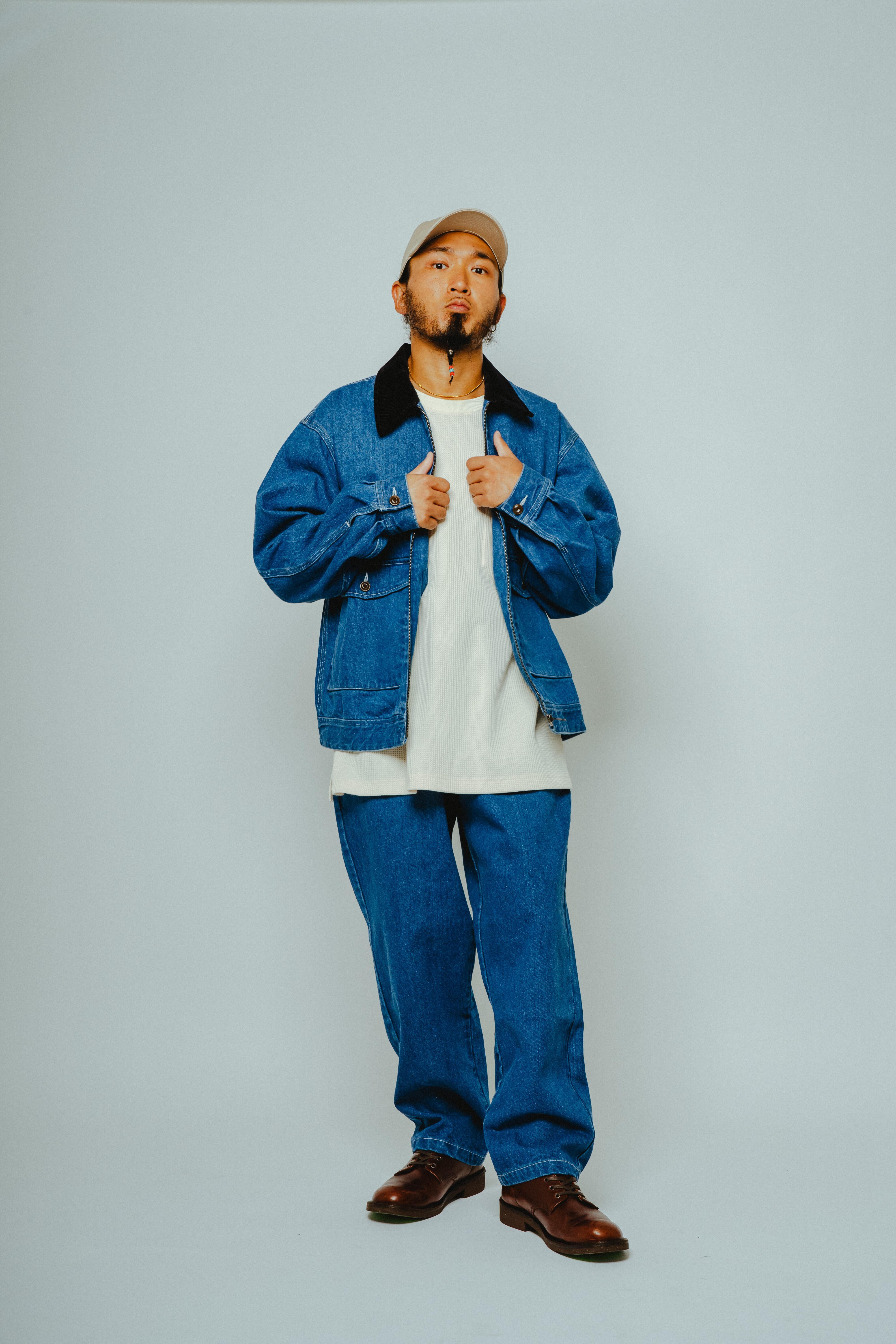 Denim / Hickory Tracker Jacket - 102616200 | 【BIG MIKE / ビッグ