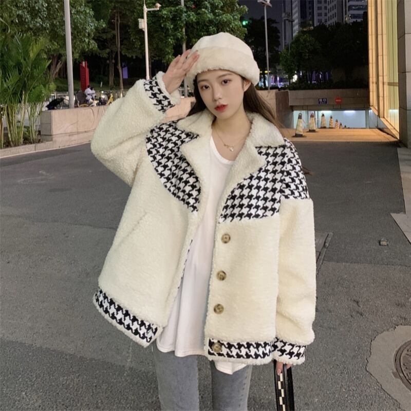 ジャケット ウィンタールーズスタイルオータムウール コットン 秋物 冬物 ステッチ 萌量不足25791032633