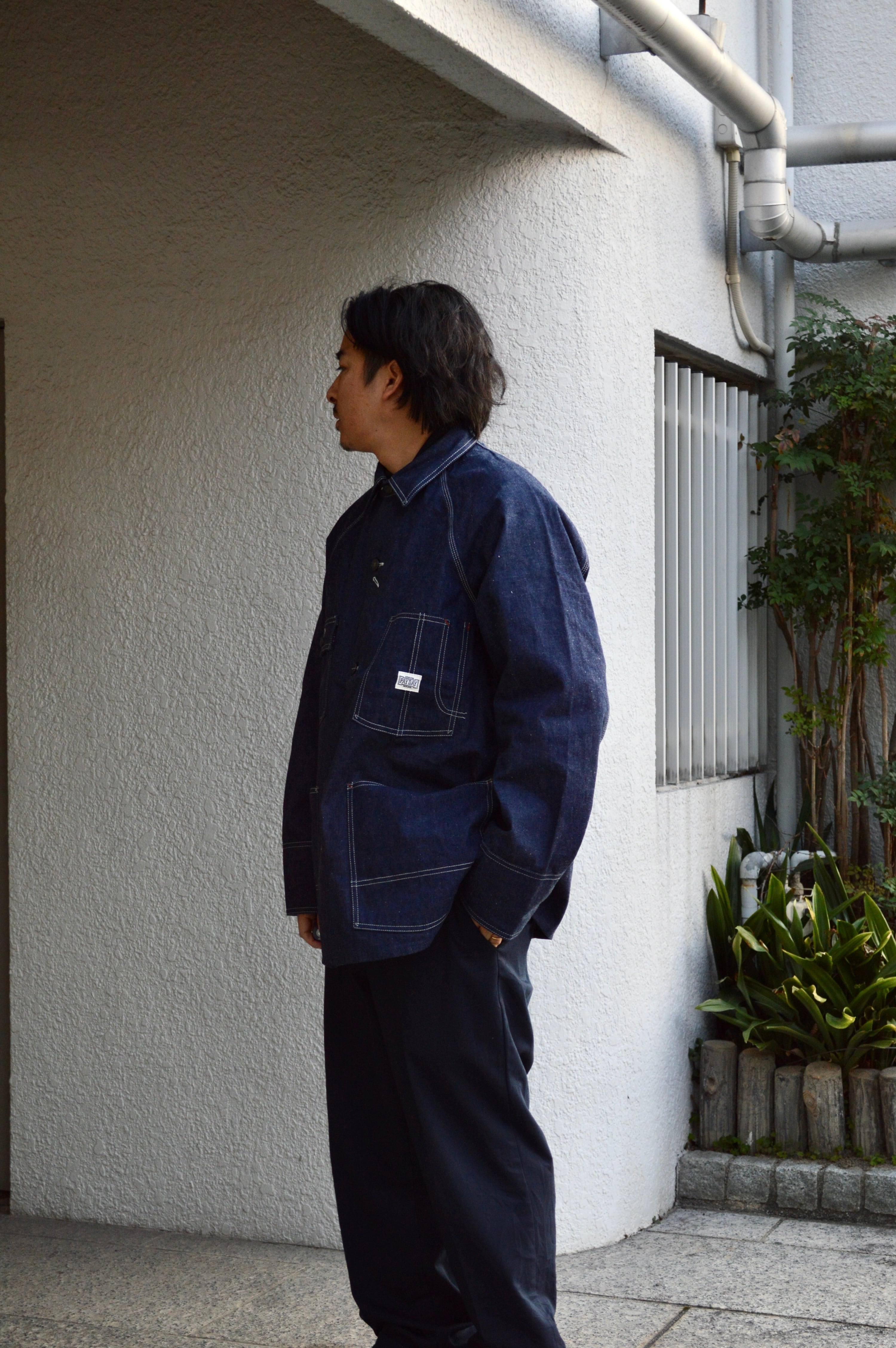 PAYDAY 30s大戦復刻 SPECIAL PRODUCTS CHINSTRAP COVERALLS Made in