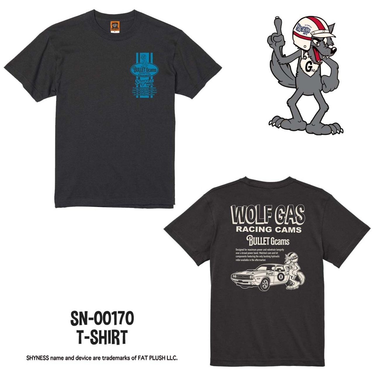 【SHYNESS】T-SHIRT GAS SUMI