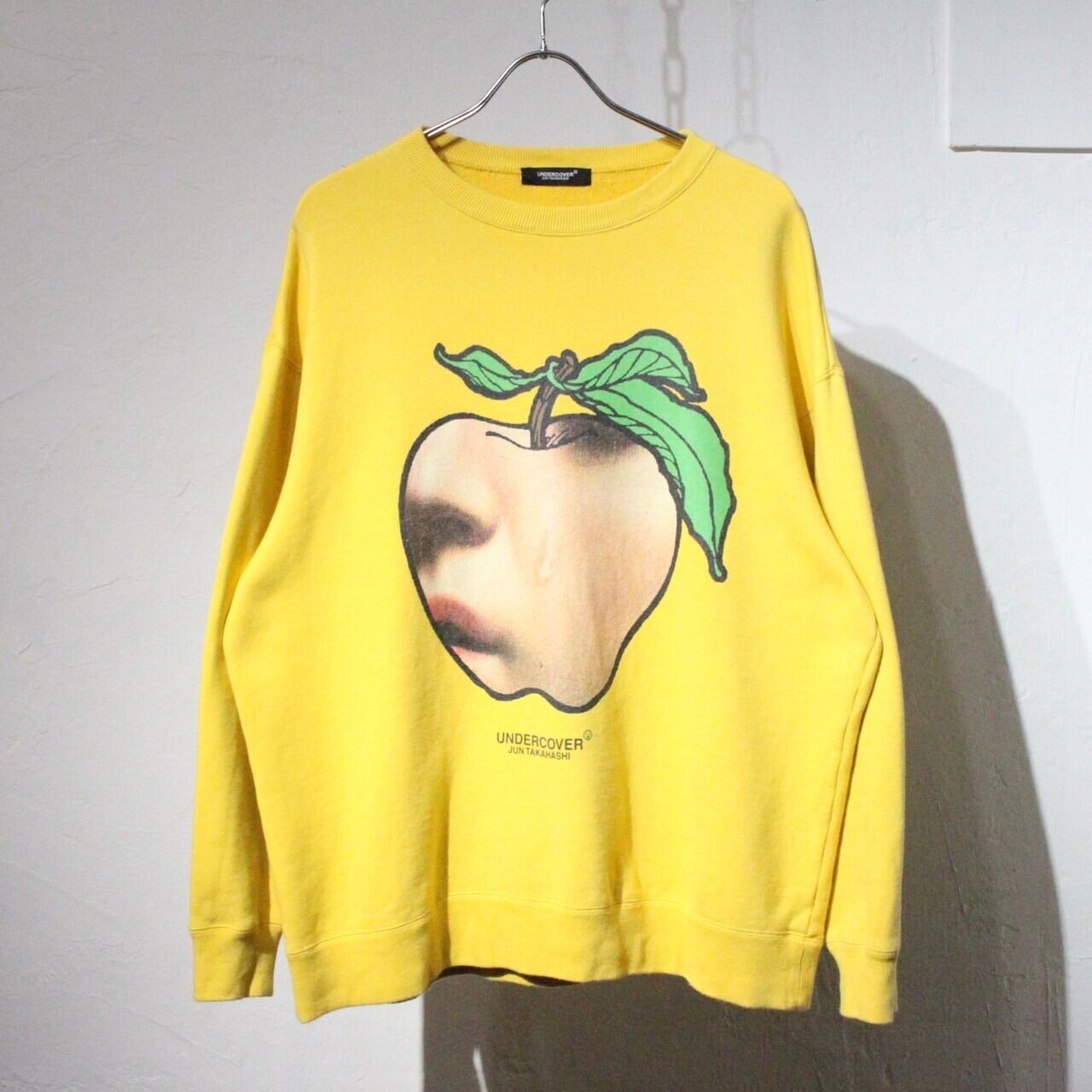 UNDERCOVER "Face Apple" Print Sweat