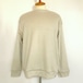 Shaggy Crew Neck Cut & Sewn　Beige