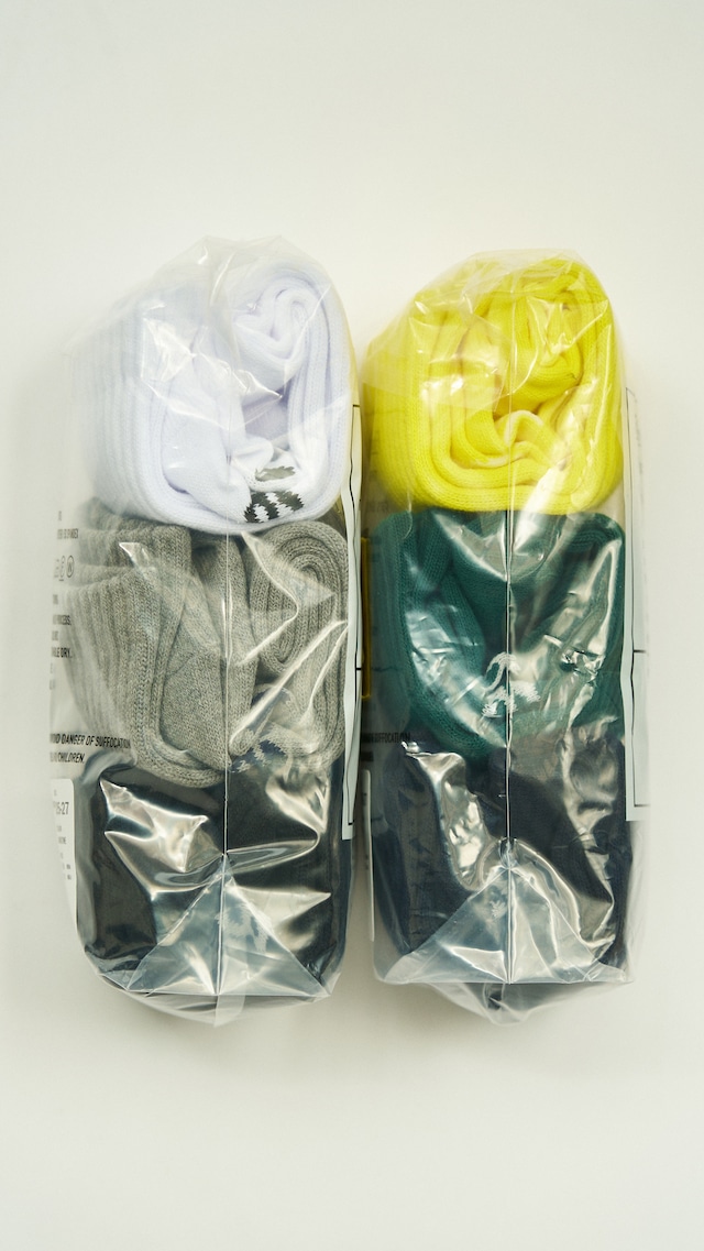 《新色追加》【FreshService(フレッシュサービス)】SIGNATURE 3-PACK SOCKS (FSP241-90003B)