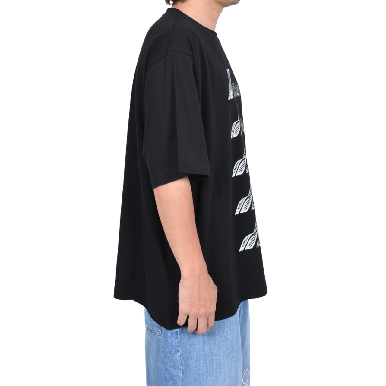 【WE11DONE】BLACK SE11DONE DNA T-SHIRT - 2