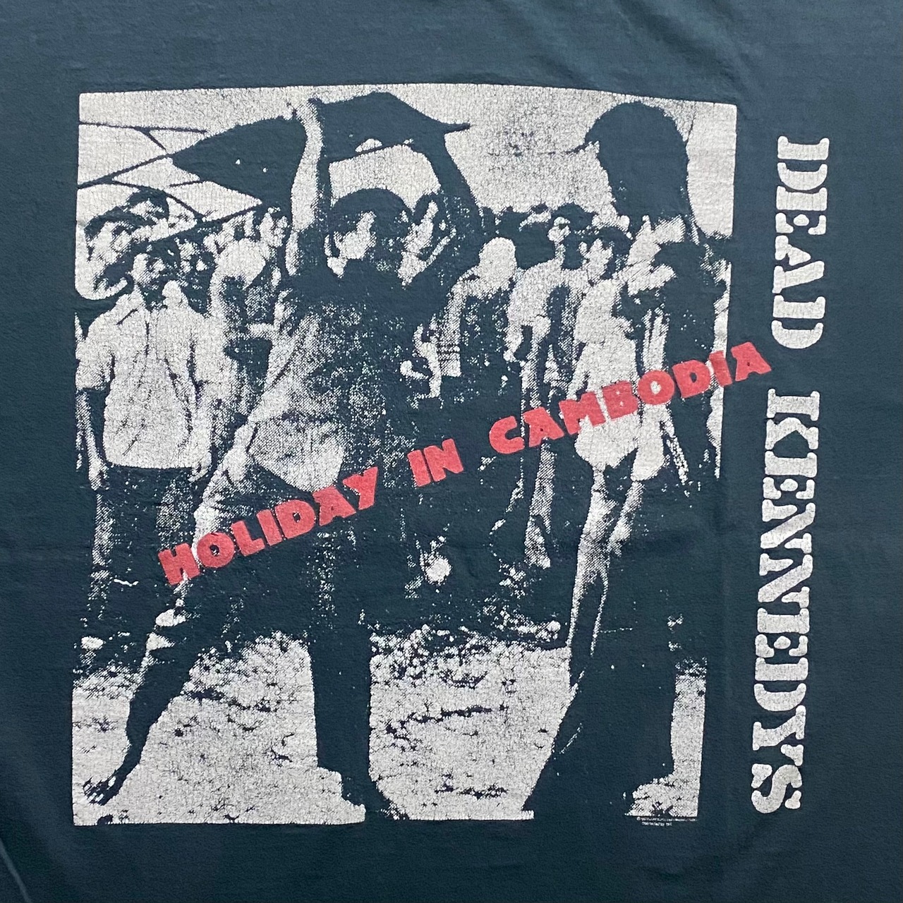 vintage ~2000’s DEAD KENNEDYS music tee “Holiday in Cambodia”