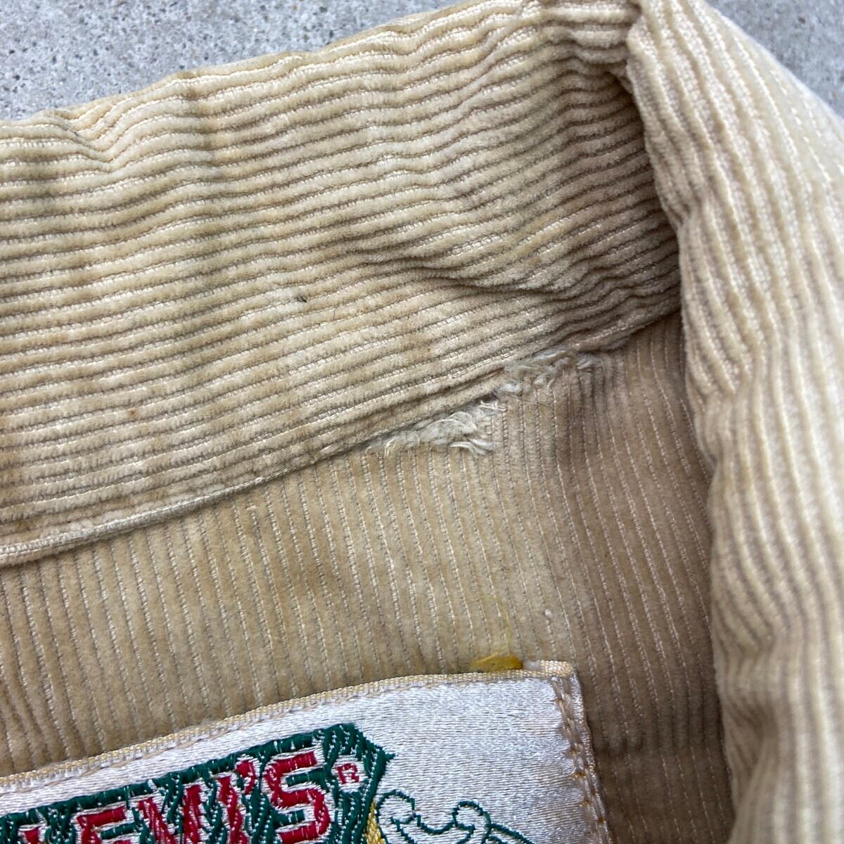 60年代~ Levi's リーバイス SLIM FIT JACKETS BIGE ビッグE