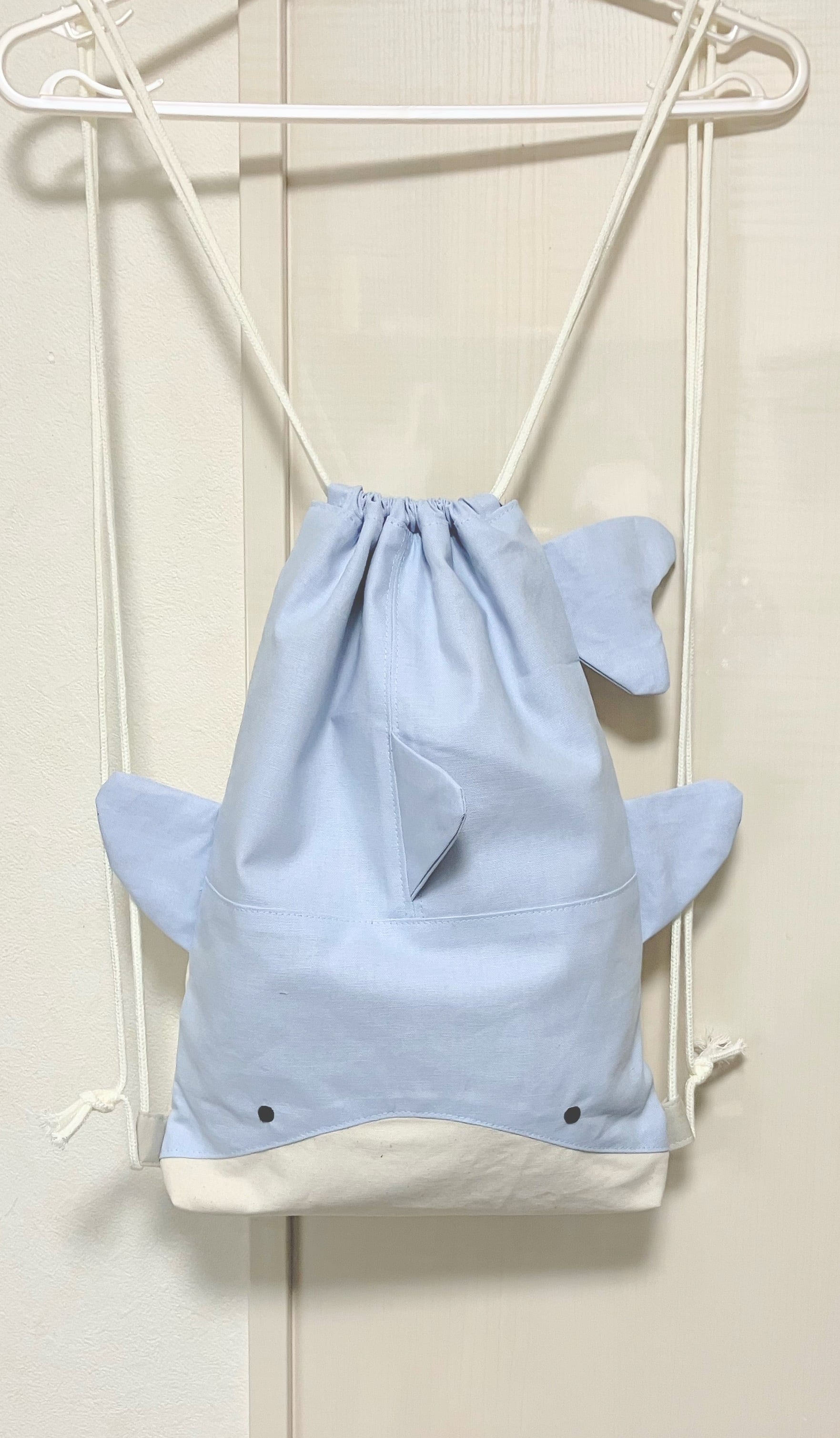 イルカ ナップザック｜とりさん工房ーかわいいハンドメイドポーチ