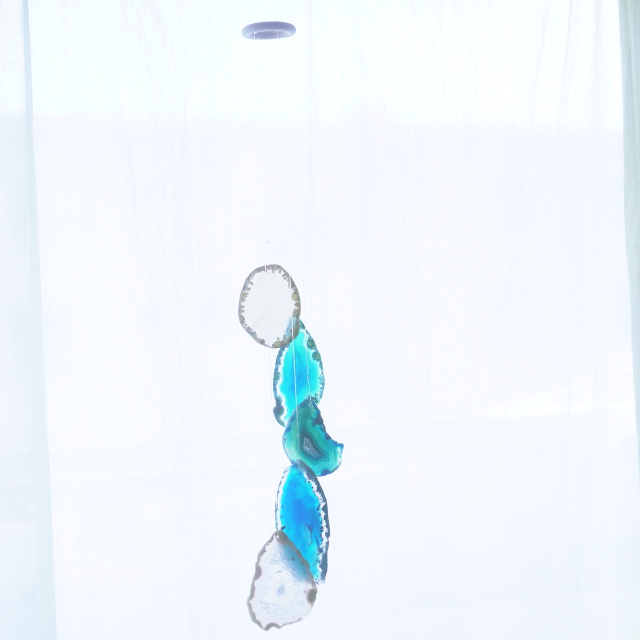 Sea Spray 10 - アゲートヒーリングチャイム / Agate Sun Catcher Wind Chime 892