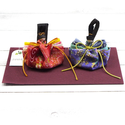 【Izuchi】ちりめんひな人形/ひな人形