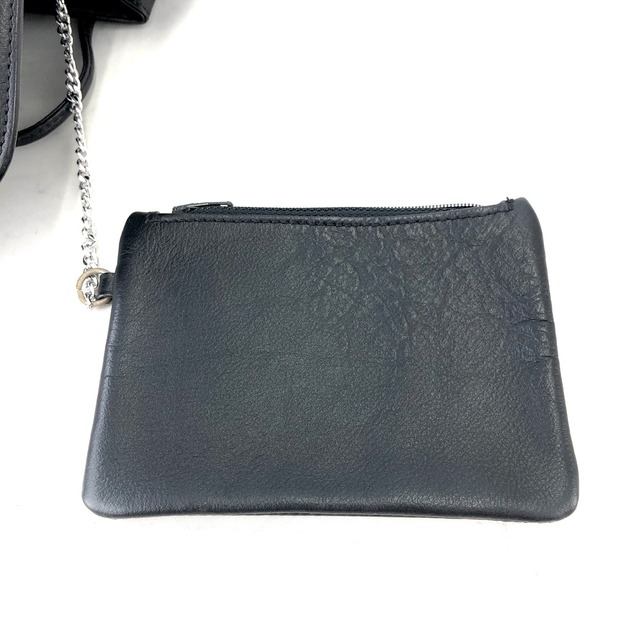 CELINE セリーヌ ホースビット レザー バックパック リュック ブラック シルバー vintage ヴィンテージ オールド fp635u