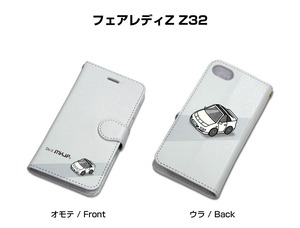 ボディ25色設定　手帳型iPhoneケース ニッサン フェアレディZ Z32