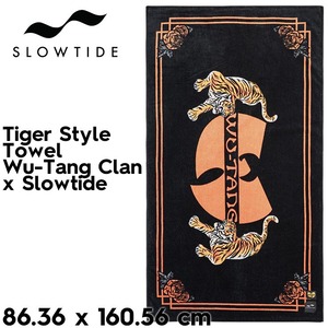ビーチタオル バスタオル SLOWTIDE スロータイド Tiger Style Towel | Wu-Tang Clan x Slowtide ST930 日本代理店正規品