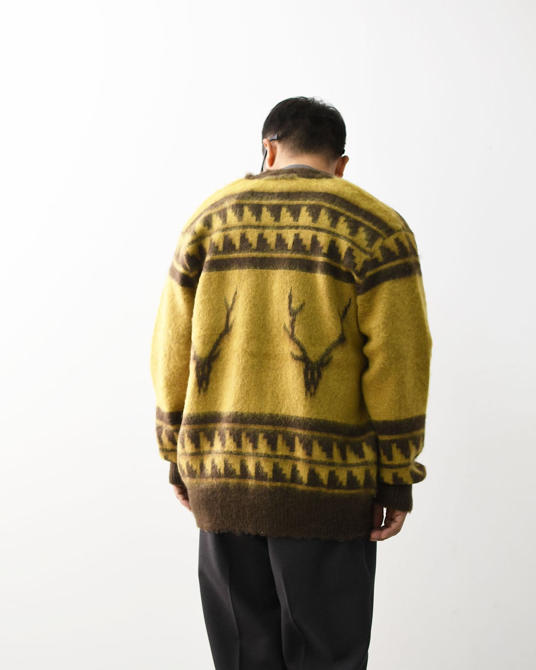 SOUTH2 WEST8 [サウスツーウエストエイト] Mohair V Neck Cardigan