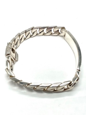 Tiffany&co　ヴィンテージ IDブレスレット 喜平チェーン