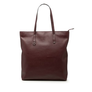 ヴァレンティノ ロックスタッズ トートバッグ ワインレッド ボルドー レザー レディース VALENTINO 【中古】