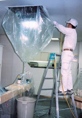 エアコン洗浄カバー 天カセ 天吊り 兼用 KT-5230 クリーニング 掃除