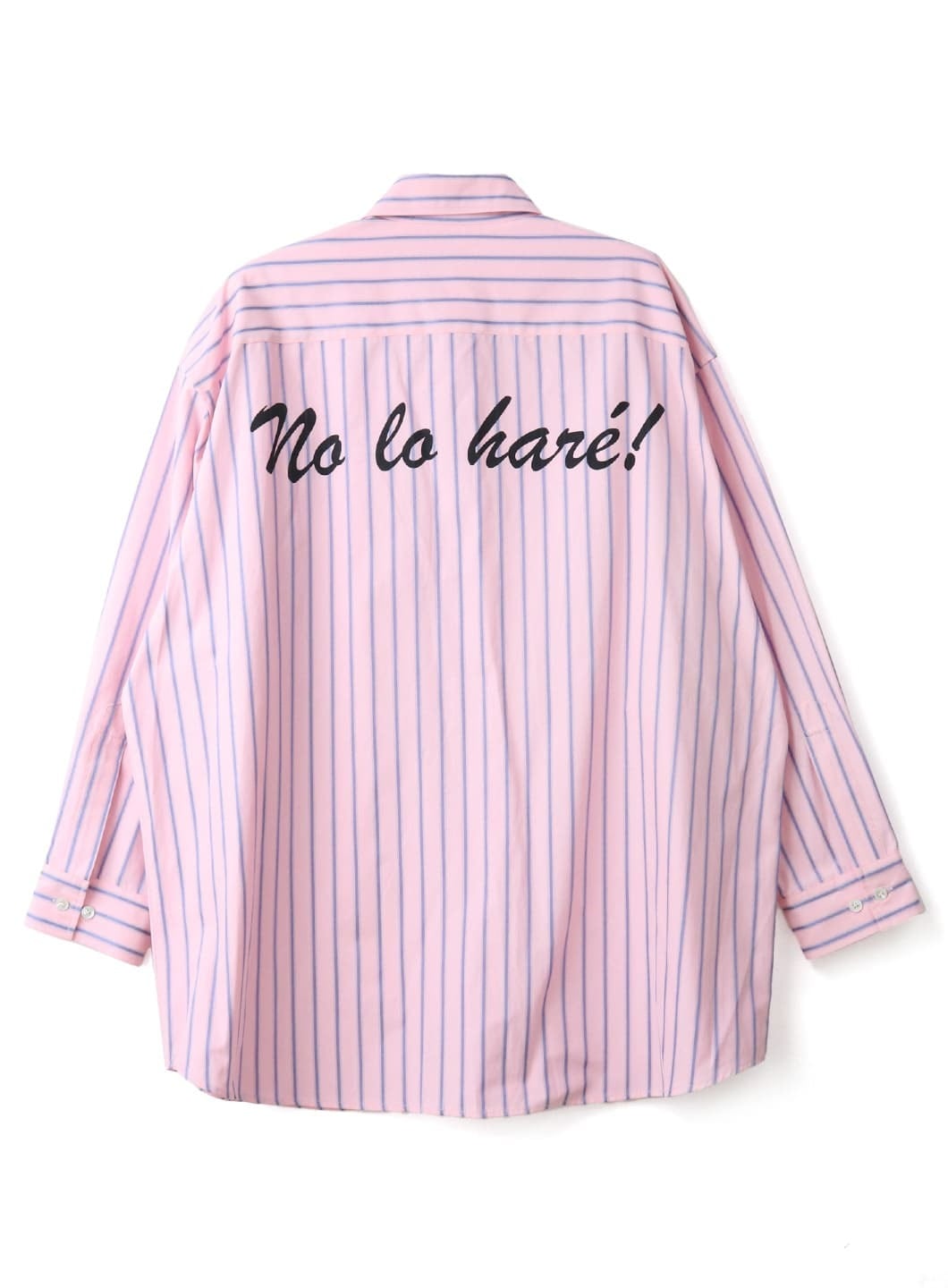 COEL(Ladies)】COEL×Desafioバックロゴビッグシャツ ブルーM
