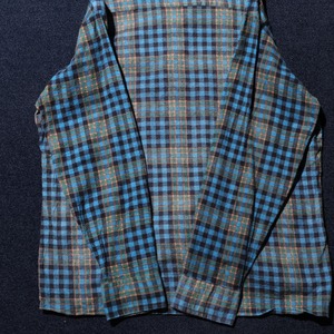 L 80s 香港製 JCPenney 長袖ネルシャツ
