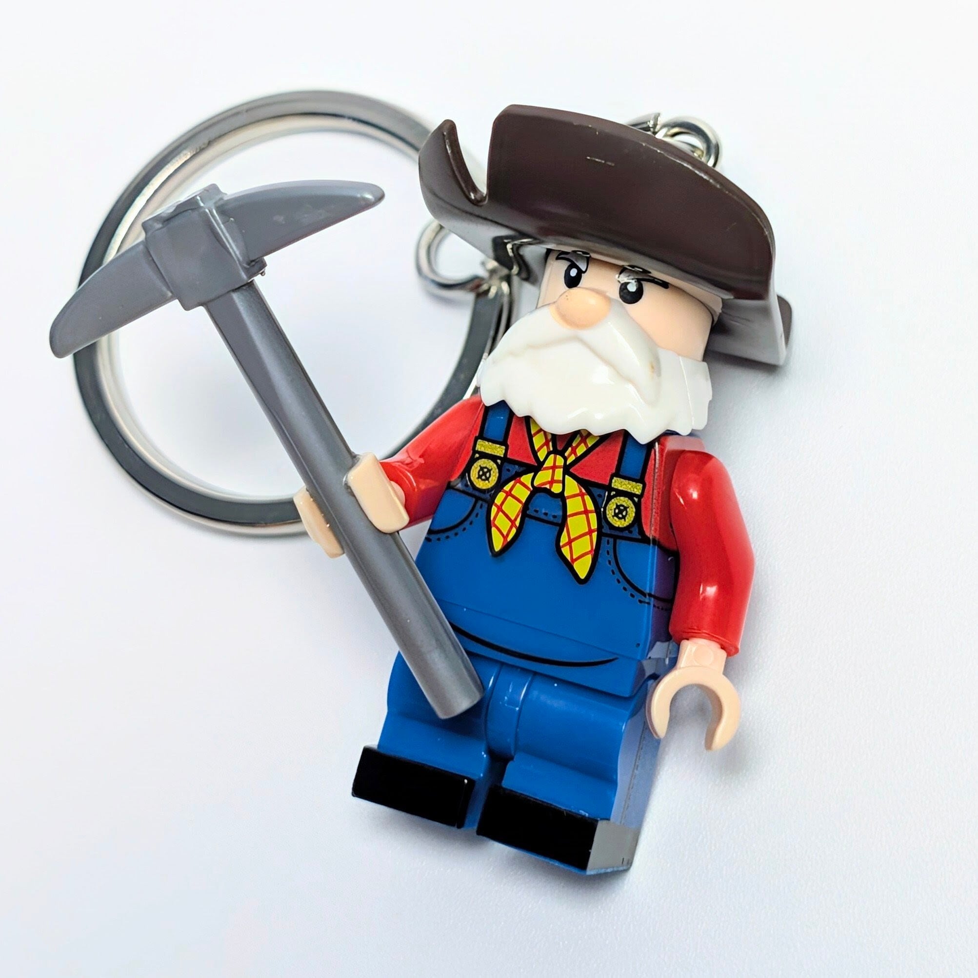 ★ブロックフィギュアキーホルダー★【トイストーリー / TOY STORY 】スティンキー・ピート / プロスペクター / トイストーリー2〚アメリカン雑貨 アメトイ〛