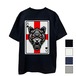 [GMTB] T-shirt ACE OF SPADES, WHITE TIGER (2025AW05)