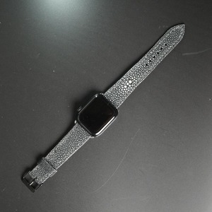ガルーシャ Apple Watch バンド（スターマークあり：ブラック）