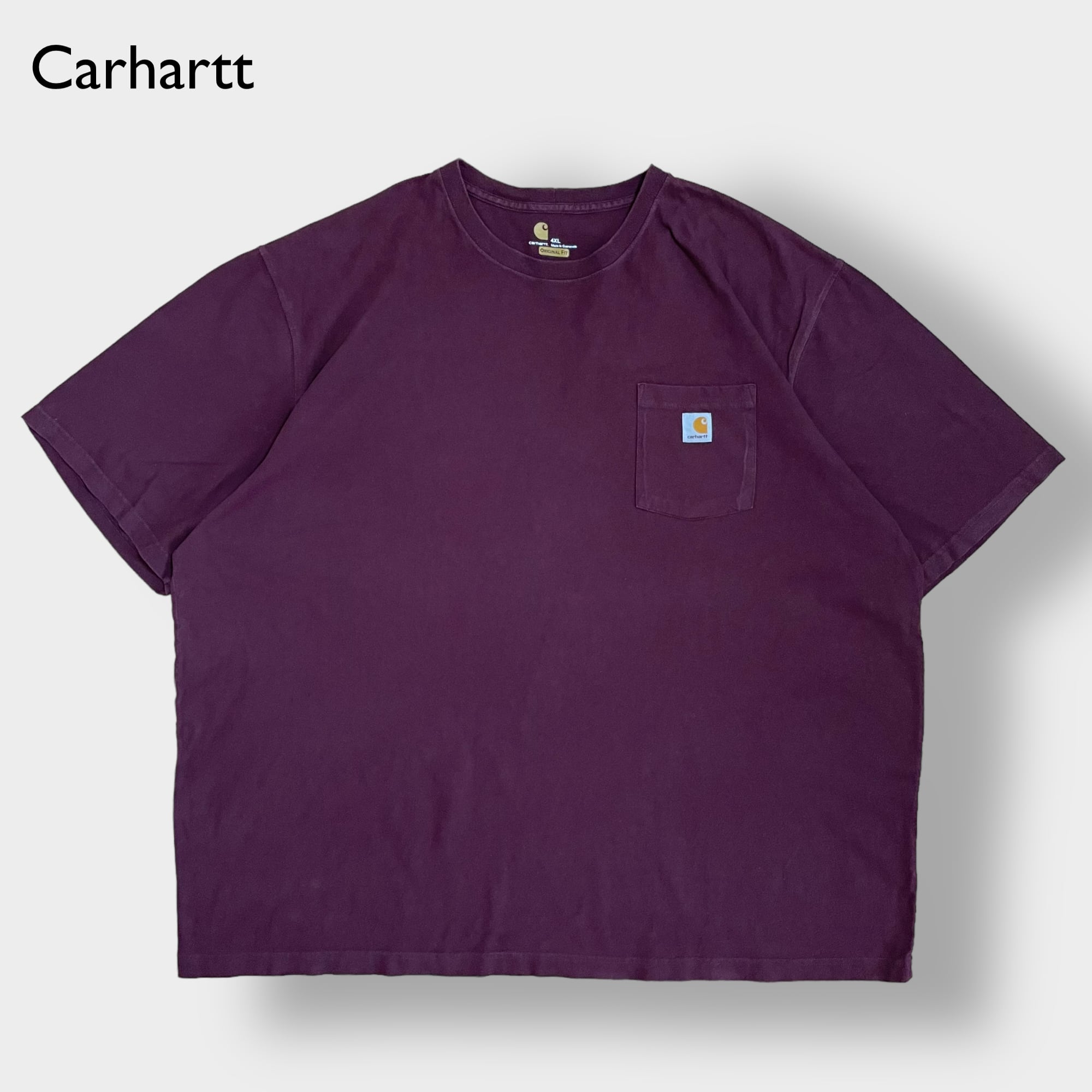 Carhartt カーハート Tシャツ 半袖 ワンポイント ビッグサイズ 4XL