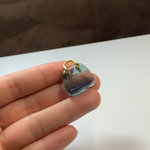 44.天然石とお出かけ☆フローライトカバン・バック