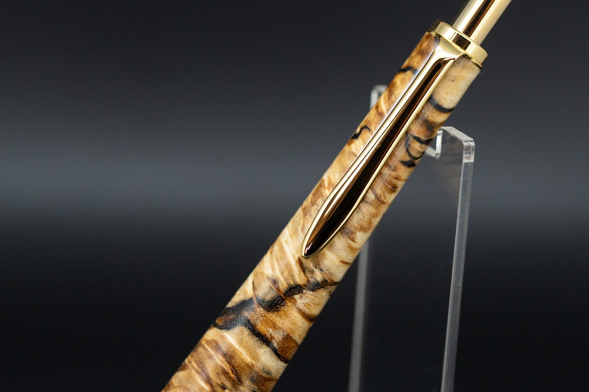 ※【 北欧の銘木 】スポルテッド マスールバーチ 極上 スタビライズドウッド gold MP