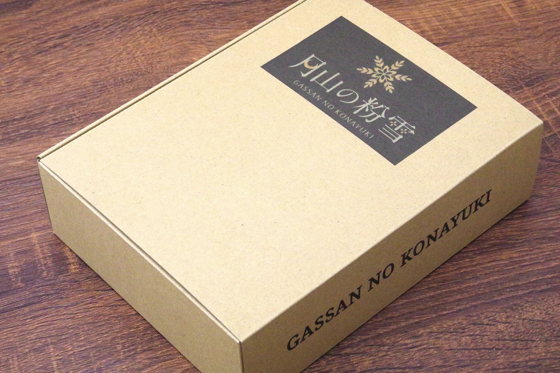 月山の粉雪そうめん（90g×2把×6個入り/12食分）BOX付 | Qutte Mi Da