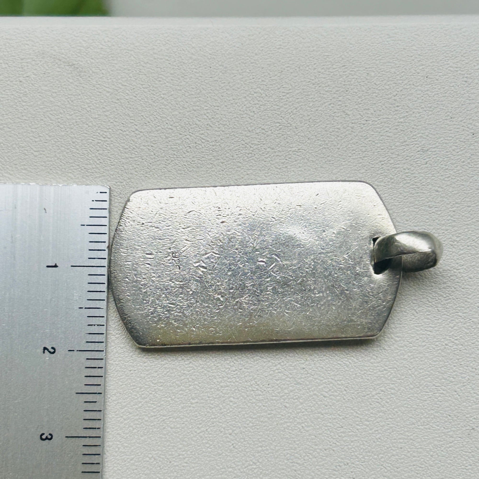 UKシルバーインゴット・Dog Tag（12g） | Milo Antiques & Vintage