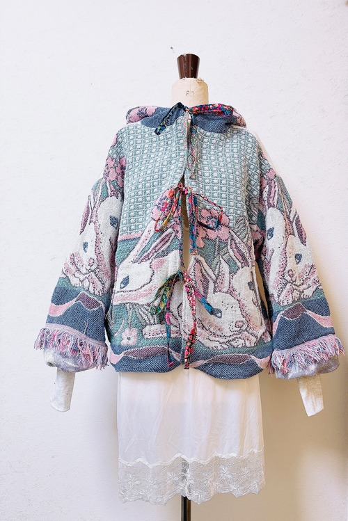 Vintage Rag Jacket バニー柄