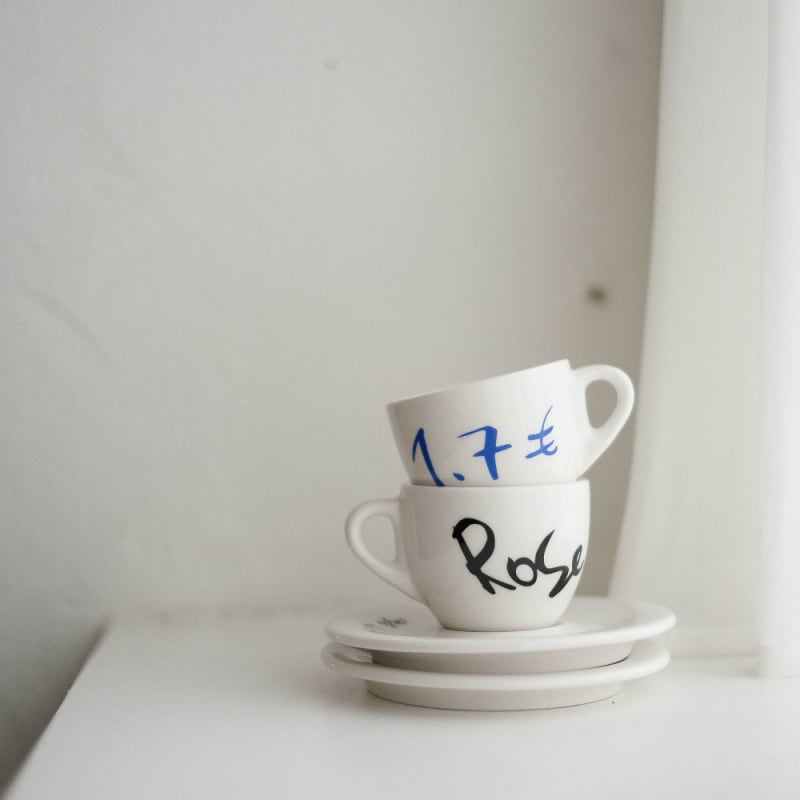 韓国人間国宝 池順鐸 高麗青磁雲鶴 湯呑5客