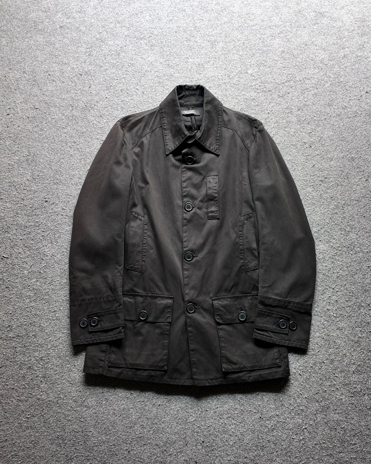 【MARCO TAGLIAFERRI】moleskin middle length coat