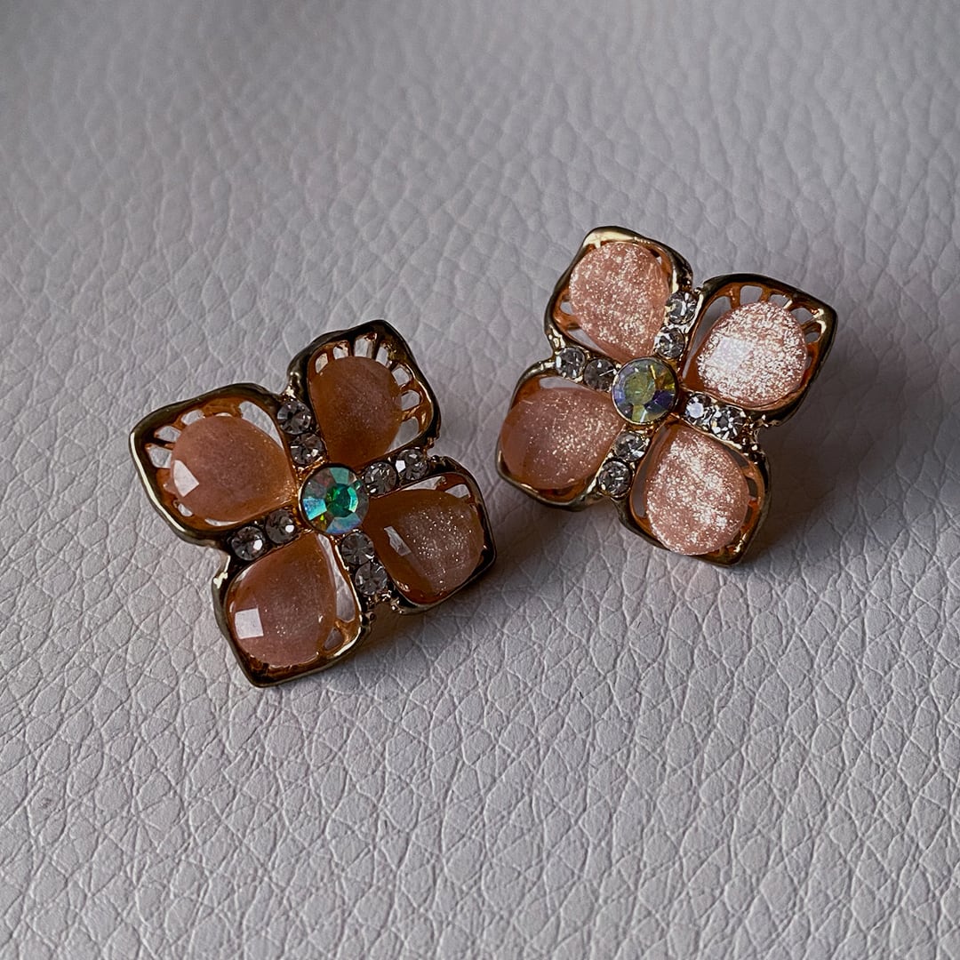 Beatique / PIERCE No,006 glitter flower pierce