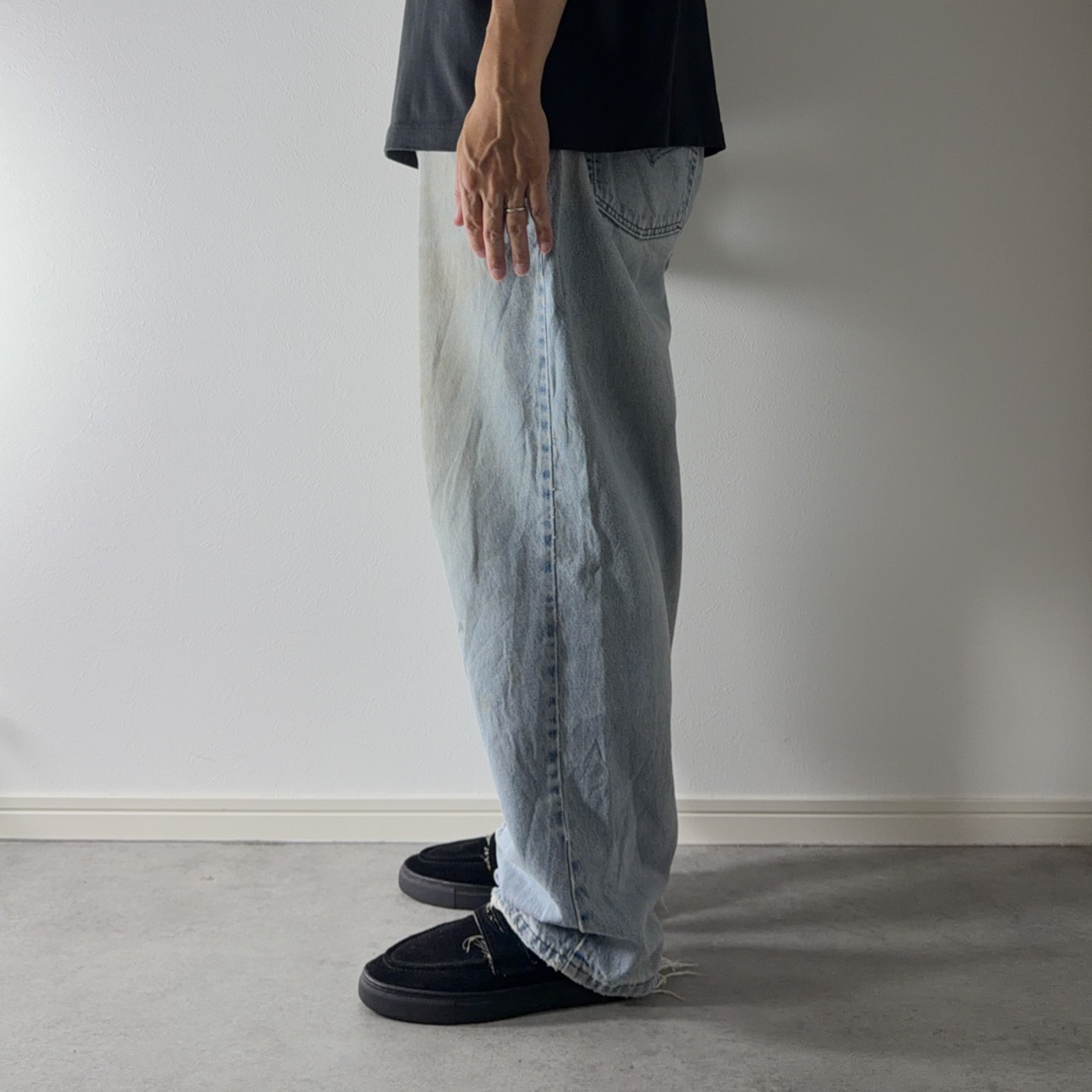90s Levi's silverTab baggy denim pants "made in USA" [W38L30相当] 古着 - 20