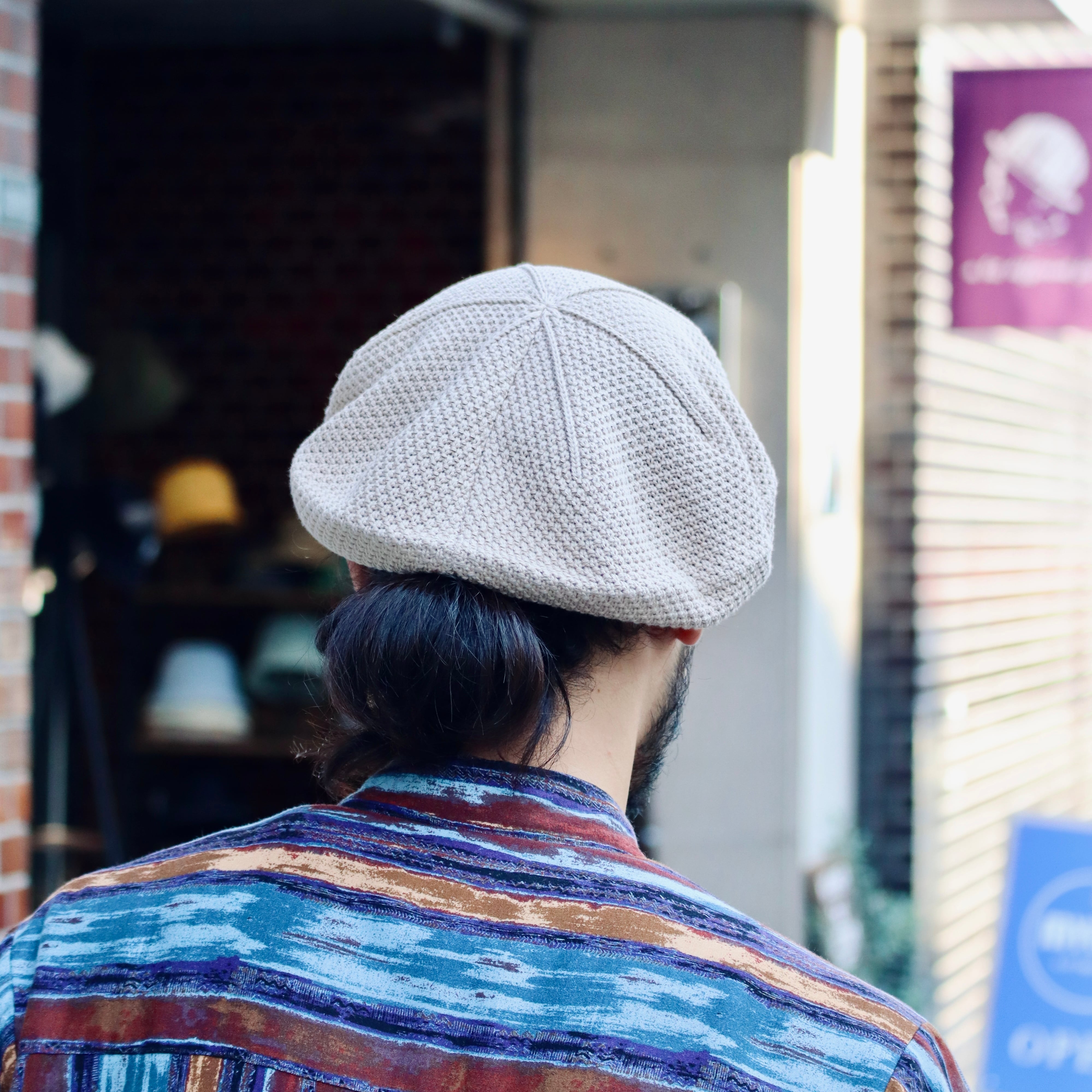 COTTON KNIT BERET SE TAM | MYHAT (マイハット) 帽子屋