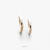 事例|V字バイカラーメビウス