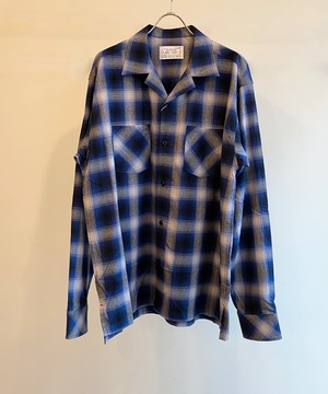 Rafu/Rafu025 Box shirt(BLUE)