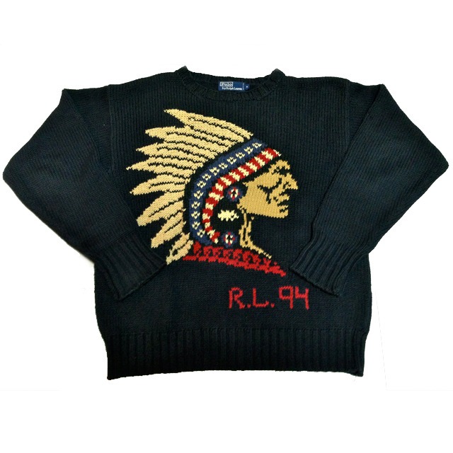 POLO INDIAN HEAD Sweater -R.L.94- | VINTAGE STAGE