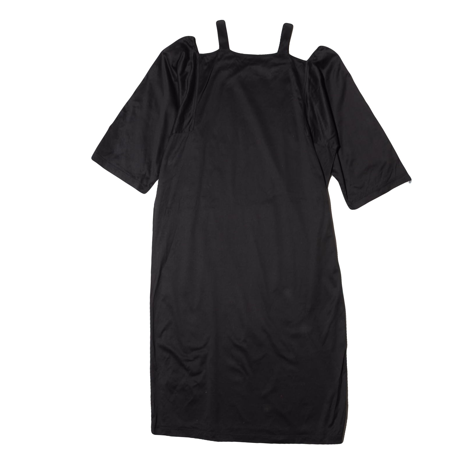 old lanvin  open shoulder  black dress