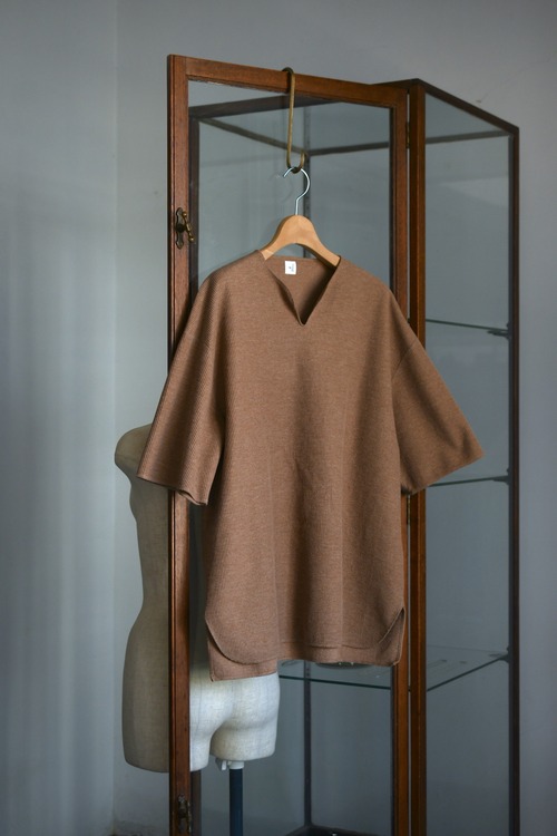 blurhmsROOTSTOCK / Rough&Smooth Thermal Over-neck (HeatherBeige)