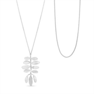 SILVELA NECKLACE LONG SILVER
