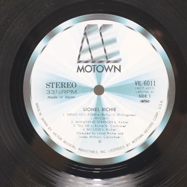 Lionel Richie / Lionel Richie [VIL-6011] - 画像4