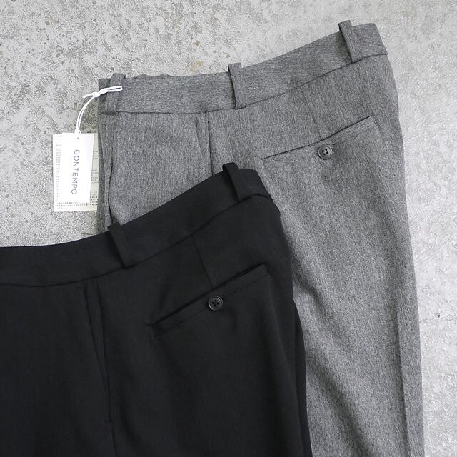 YAECA CONTEMPO（ヤエカコンテンポ） 2WAYタックワイドトラウザー