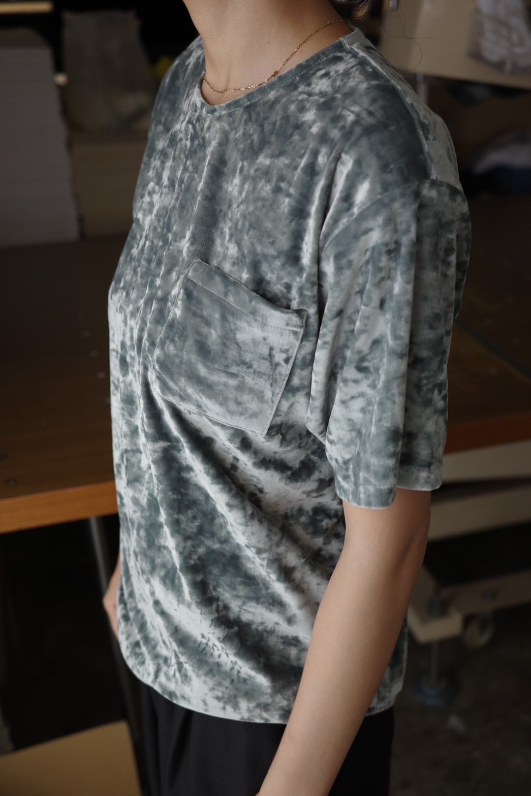 【限定商品】ベロアポケットTシャツ