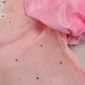 社交ダンス 衣装 スタンダード ドレス スタンダードドレス ワンピース レース 光沢 セキネ SEKINE パーティ 発表会 花 綺麗 ピンク系 カラフル 明るい デザイン おしゃれ フェミニン  軽やか 高級感 かわいい パーティー用 競技用