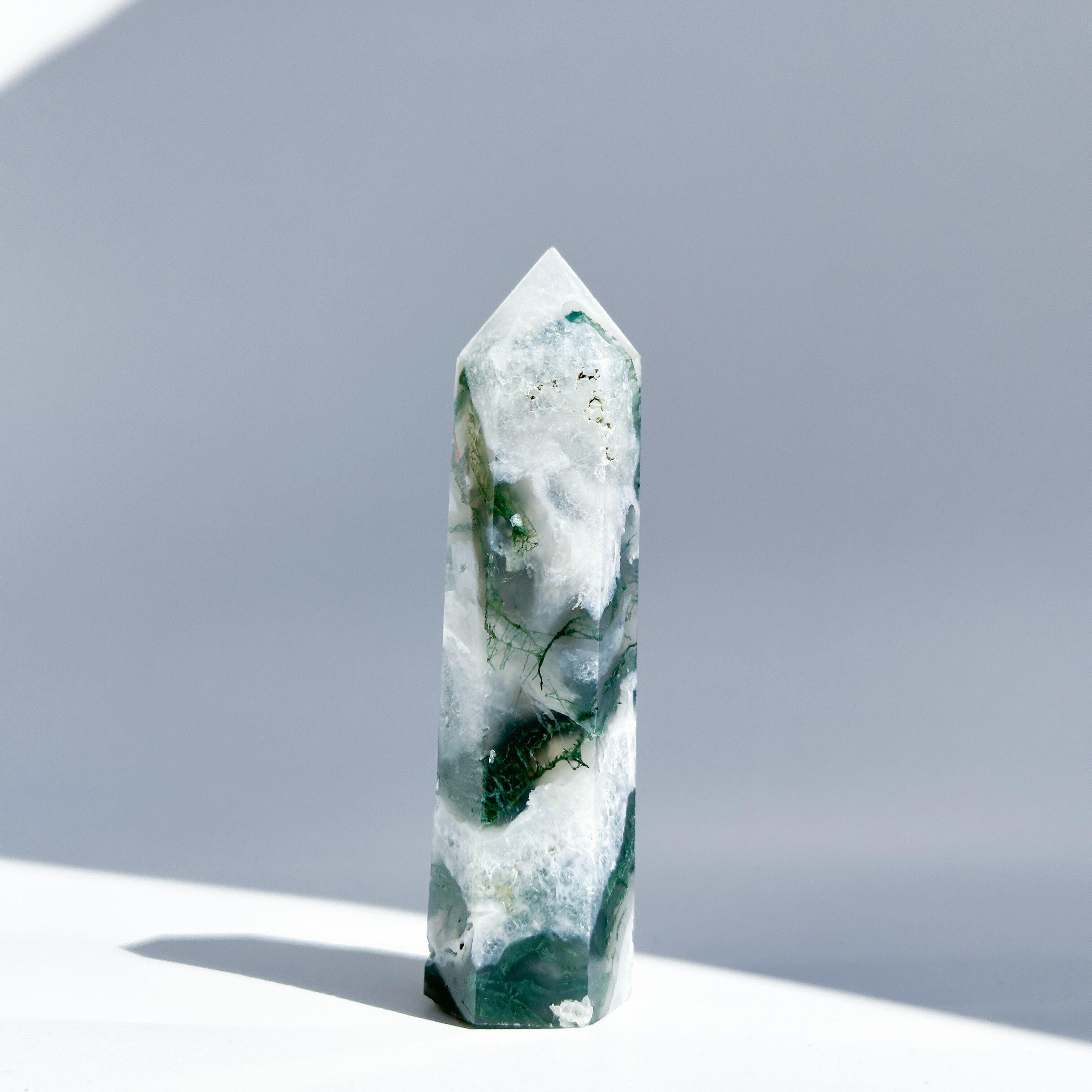 モスアゲート タワー92◇ Moss Agate ◇天然石・鉱物・パワーストーン