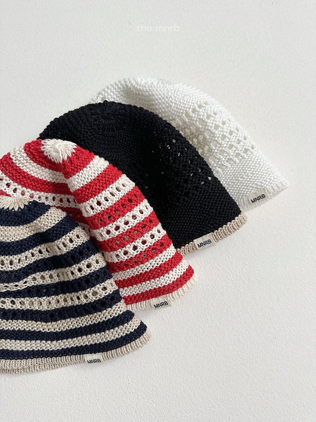 〘予約〙minirobe / summer punching bucket hat