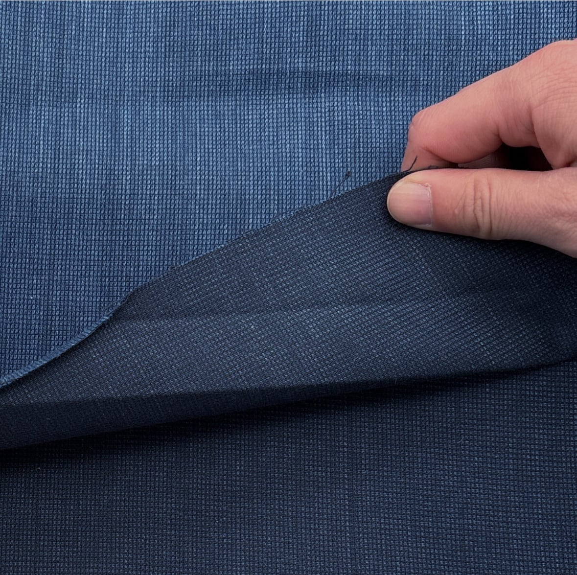 ☆TC745◇4.2m◇綿100%ジャガードデニム生地◇ブルー | rekuredool