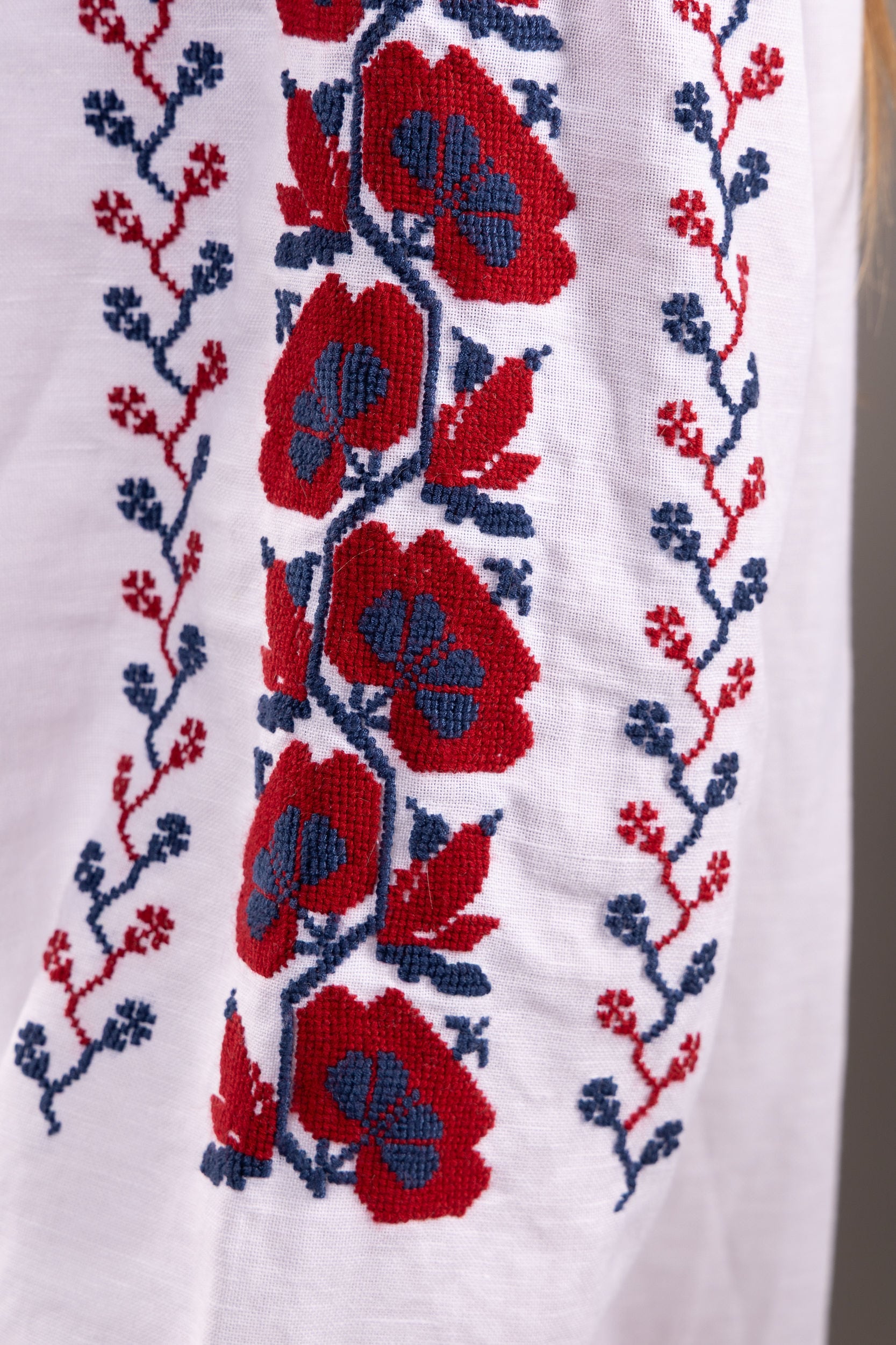 ウクライナ刺繍ヴィシヴァンカ・クラシック ワンピース コロミヤ 手